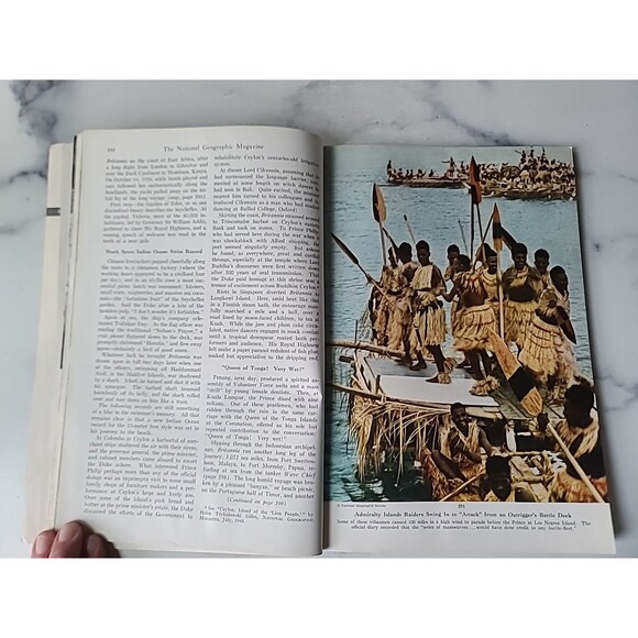 The National Geographic Magazine November, 1957 - Picture 6 of 10